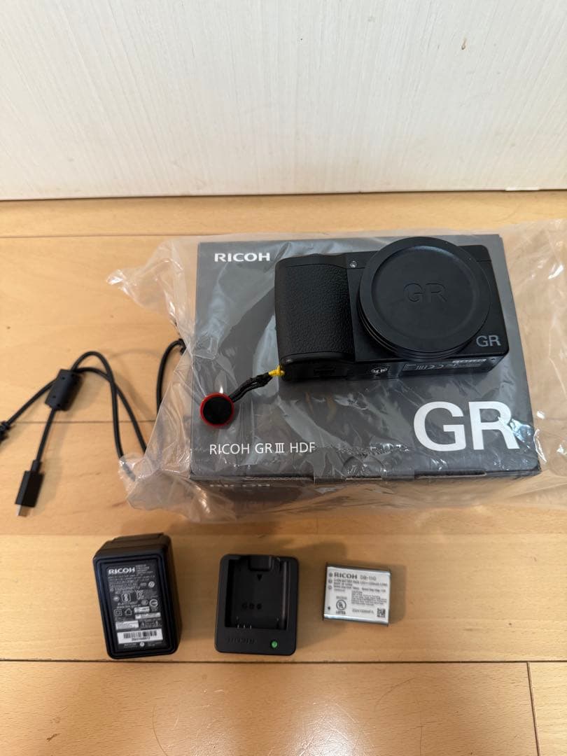 RICOH GR III HDF オプション カスタム品 付属 ショット数139