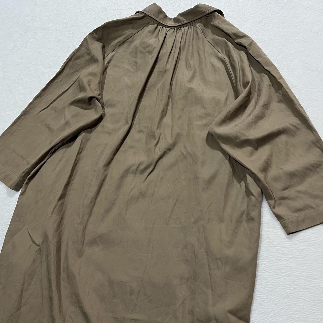 t1782 【クローゼットクラシックス】　シャツワンピース　ロングワンピース