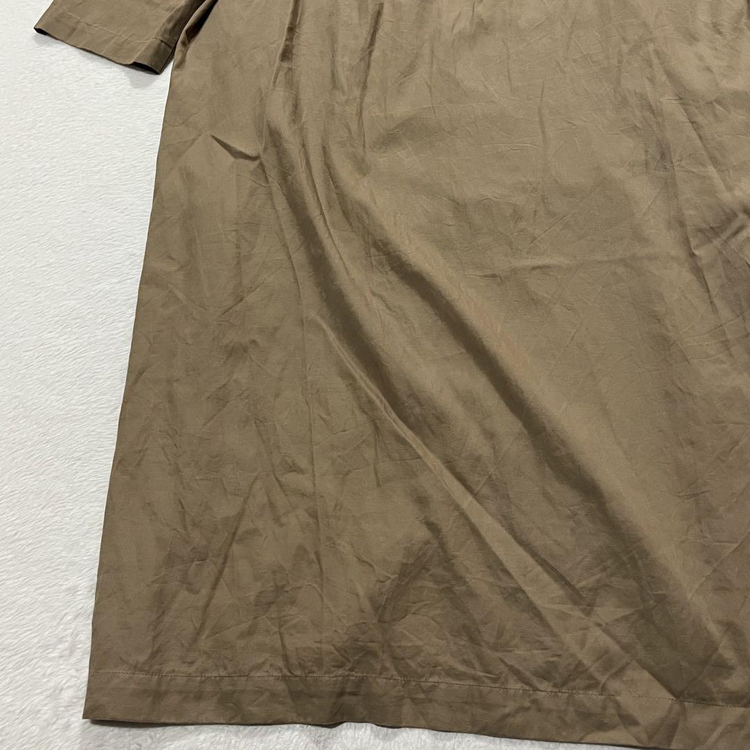 t1782 【クローゼットクラシックス】　シャツワンピース　ロングワンピース