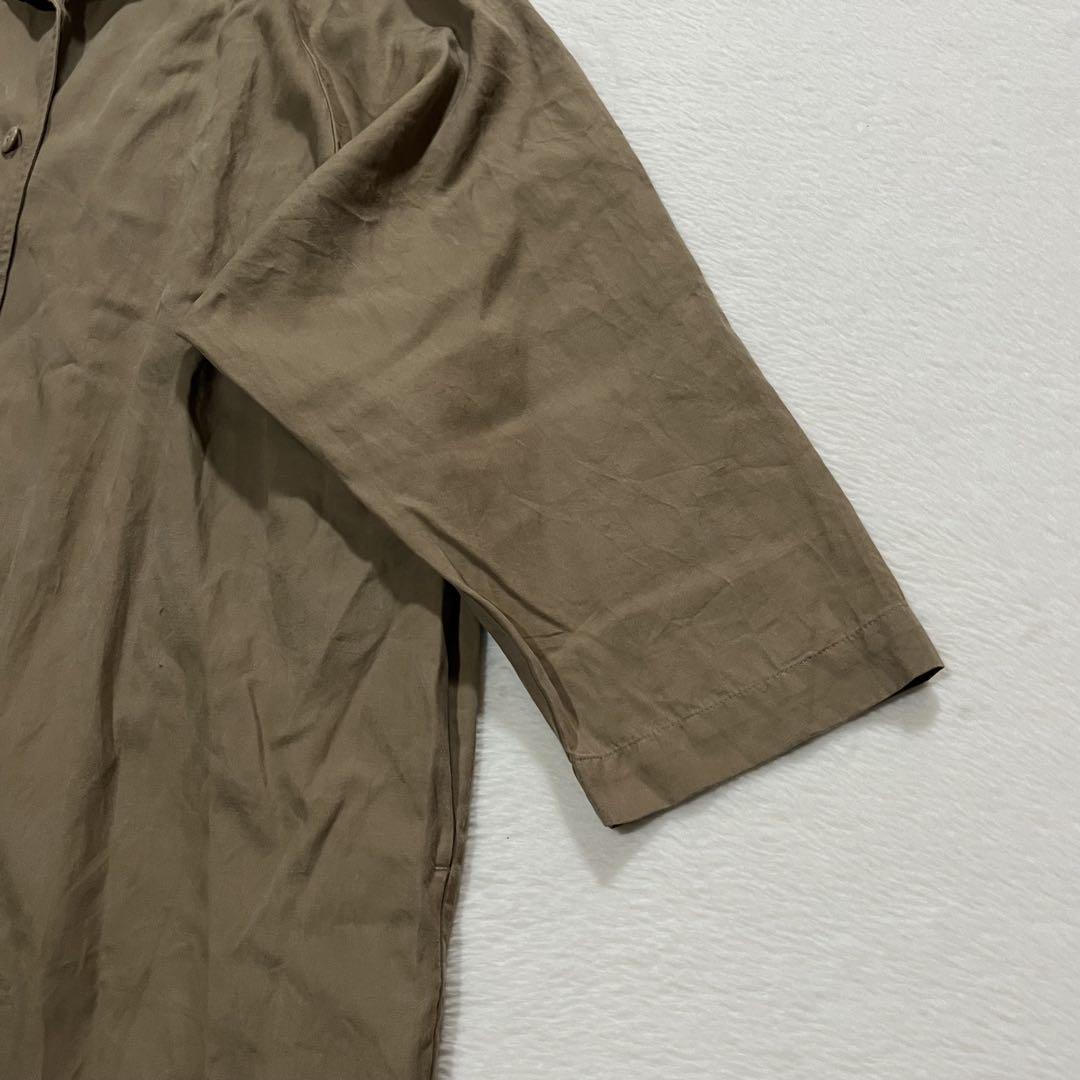 t1782 【クローゼットクラシックス】　シャツワンピース　ロングワンピース