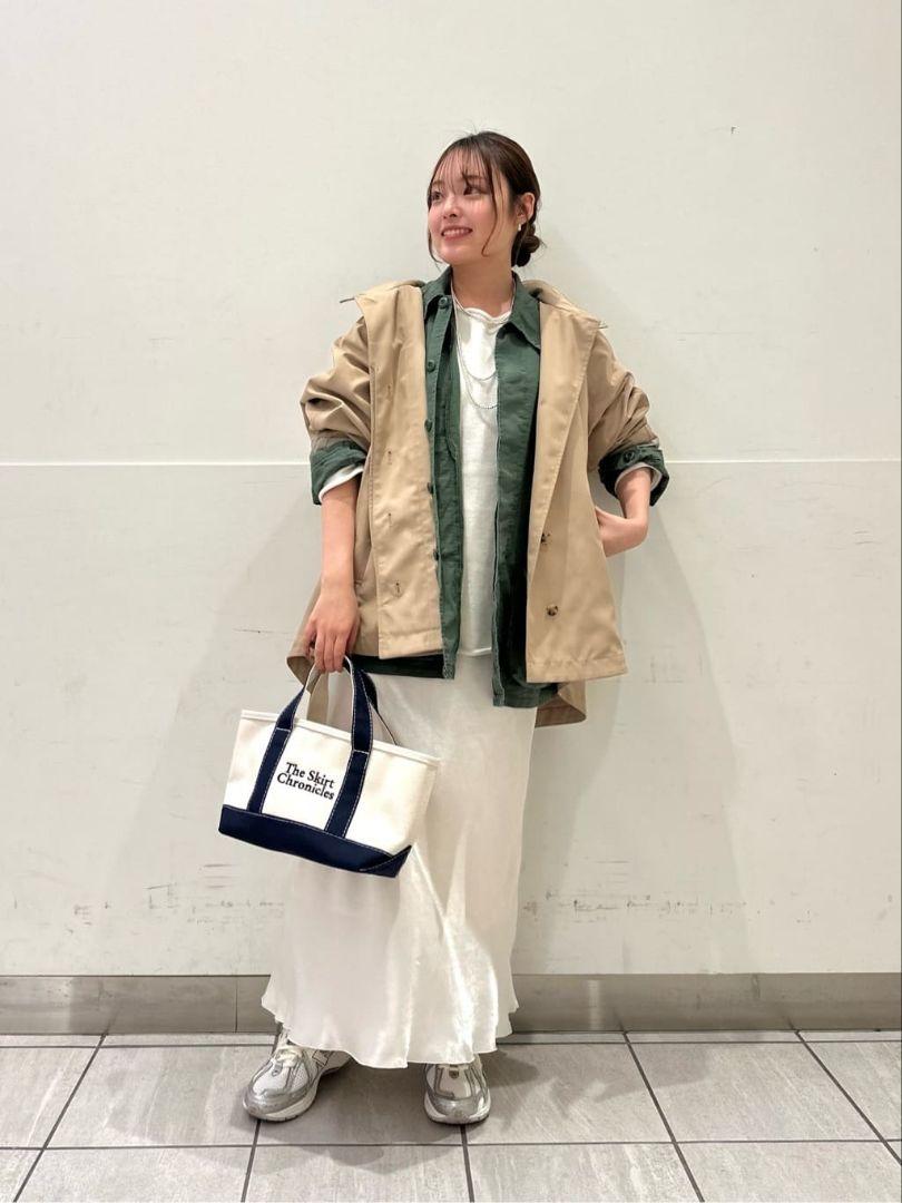 The Skirt Chronicles】SLOBE別注 キャンバスミニトート