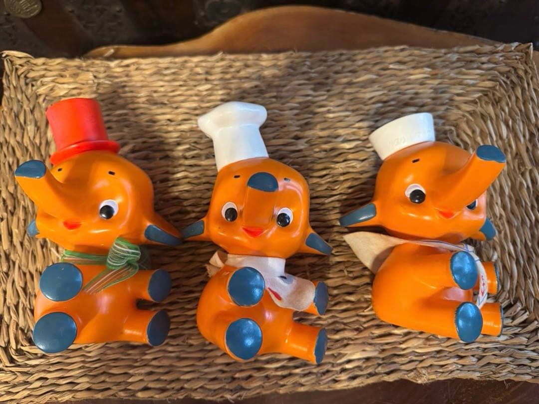 サトちゃん 昭和レトロ 佐藤製薬 帽子3点セット サトちゃん 昭和レトロ 佐藤製薬 帽子3点セット