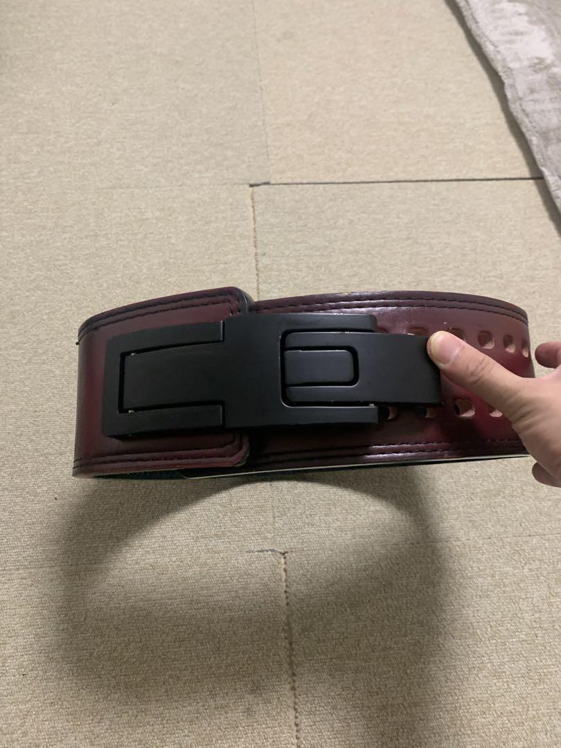 トレーニング・パワーベルト バーガンディ Mサイズ