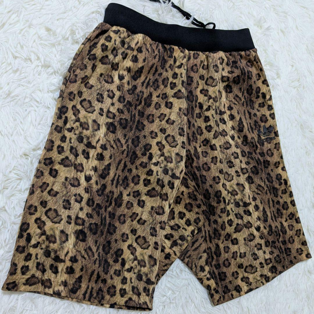 【adidas】Originals ボクシング ショーツ leopard ヒョウ柄 Adidas Originals In The Ring Satin Leopard Boxing Style