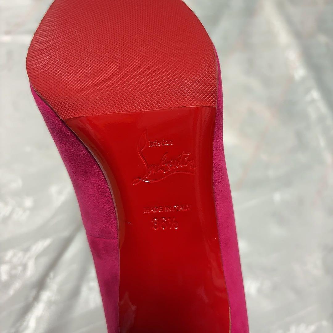 【新品】ルブタン Christian Louboutin スウェード パンプス