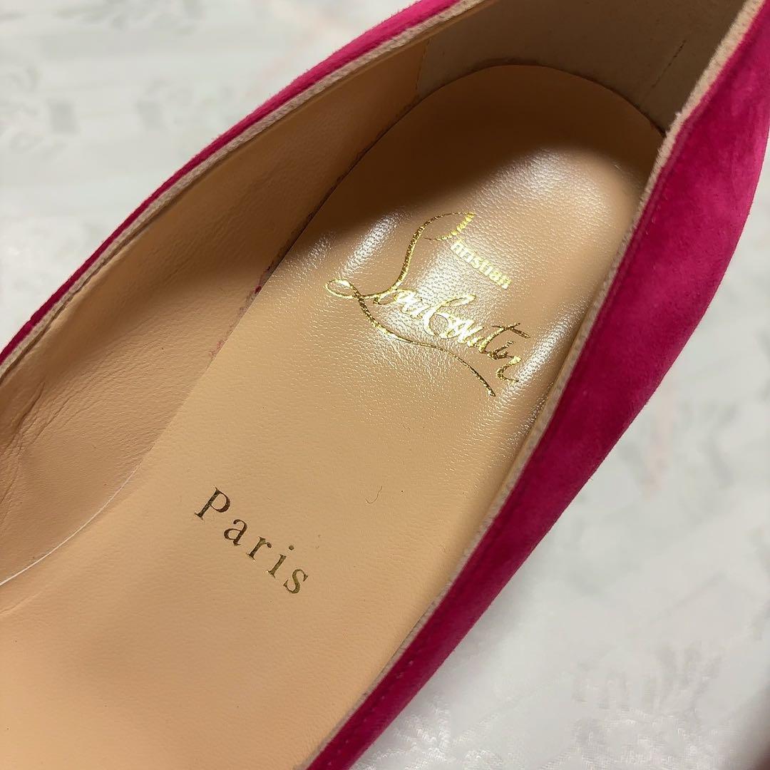 【新品】ルブタン Christian Louboutin スウェード パンプス
