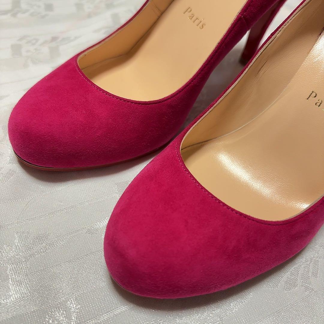 【新品】ルブタン Christian Louboutin スウェード パンプス