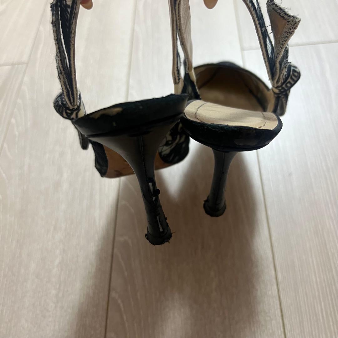 Dior J'Adior-slingback sandal ブラック