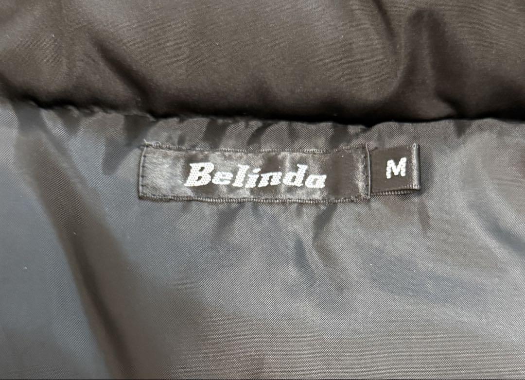 美品！ベリンダ belinda ハイネックダウンジャケット M 黒