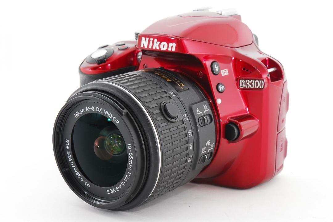 爆買い! デジタルカメラ-❤届いてすぐに使える❤Wi-FiSD付❤ニコン D3300❤オシャレなレッド❤ - impo.app 爆買い! デジタルカメラ-❤届いてすぐに使える❤Wi-FiSD付❤ニコン D3300❤オシャレなレッド❤ - impo.app