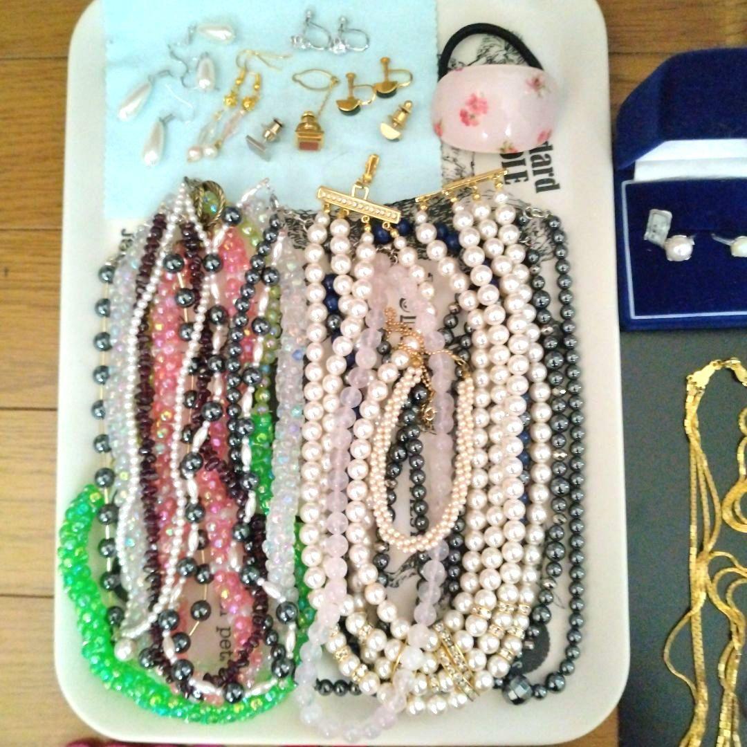 遺品でない生前整理アクセサリーまとめ売り ネックレス ピアス