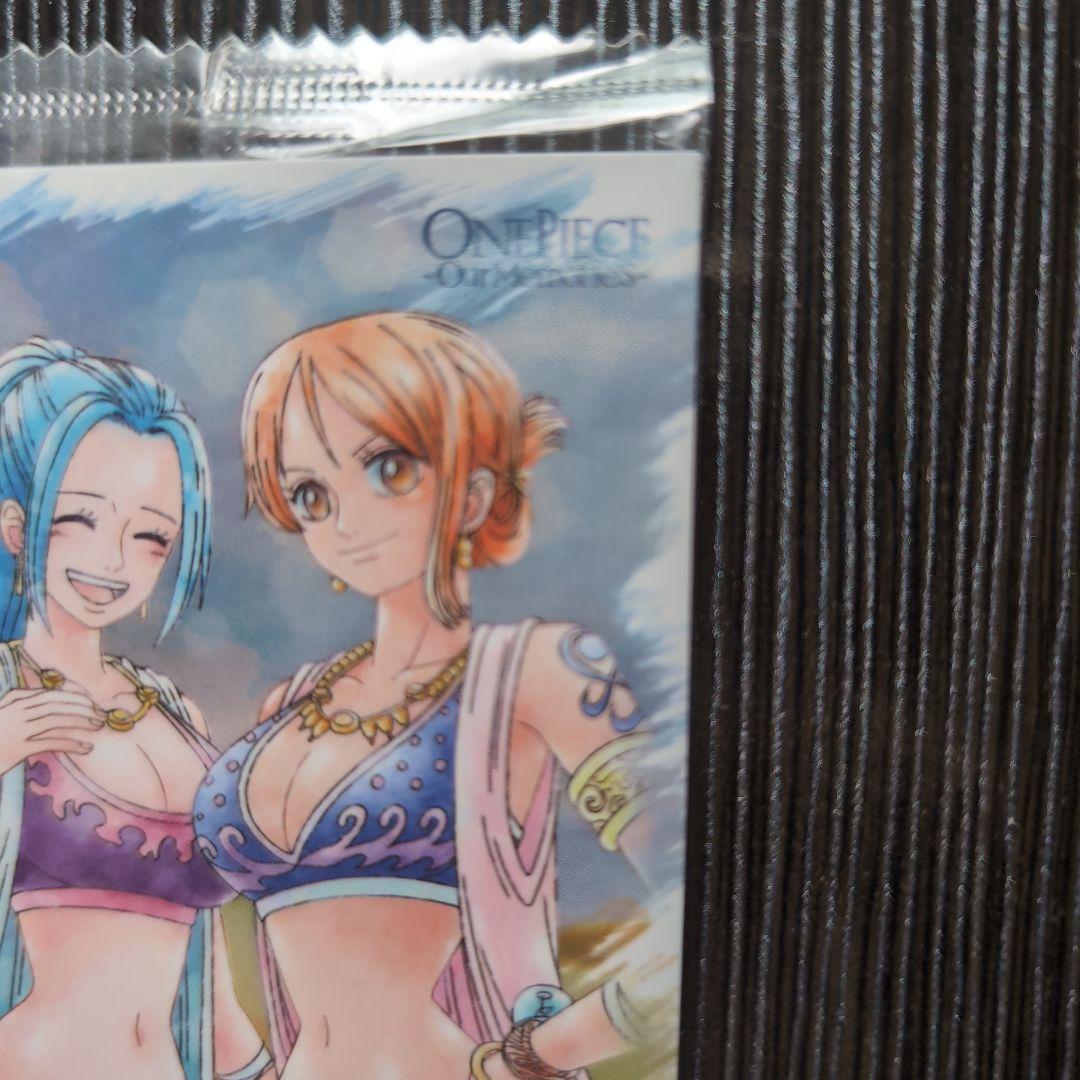 ワンピース　memories ウエハース　ビビ　ナミ Amazon.co.jp: ワンピース ナミ ビビ ベルメール一家 ウエハース