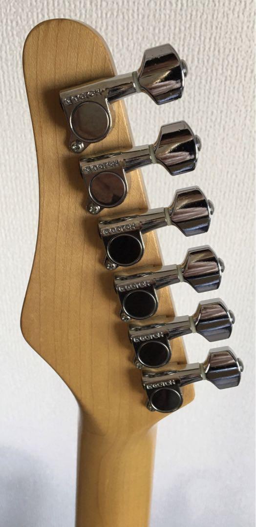 rockoon kawai ストラト シースルーブルー　アッシュ日本製　ネイビー