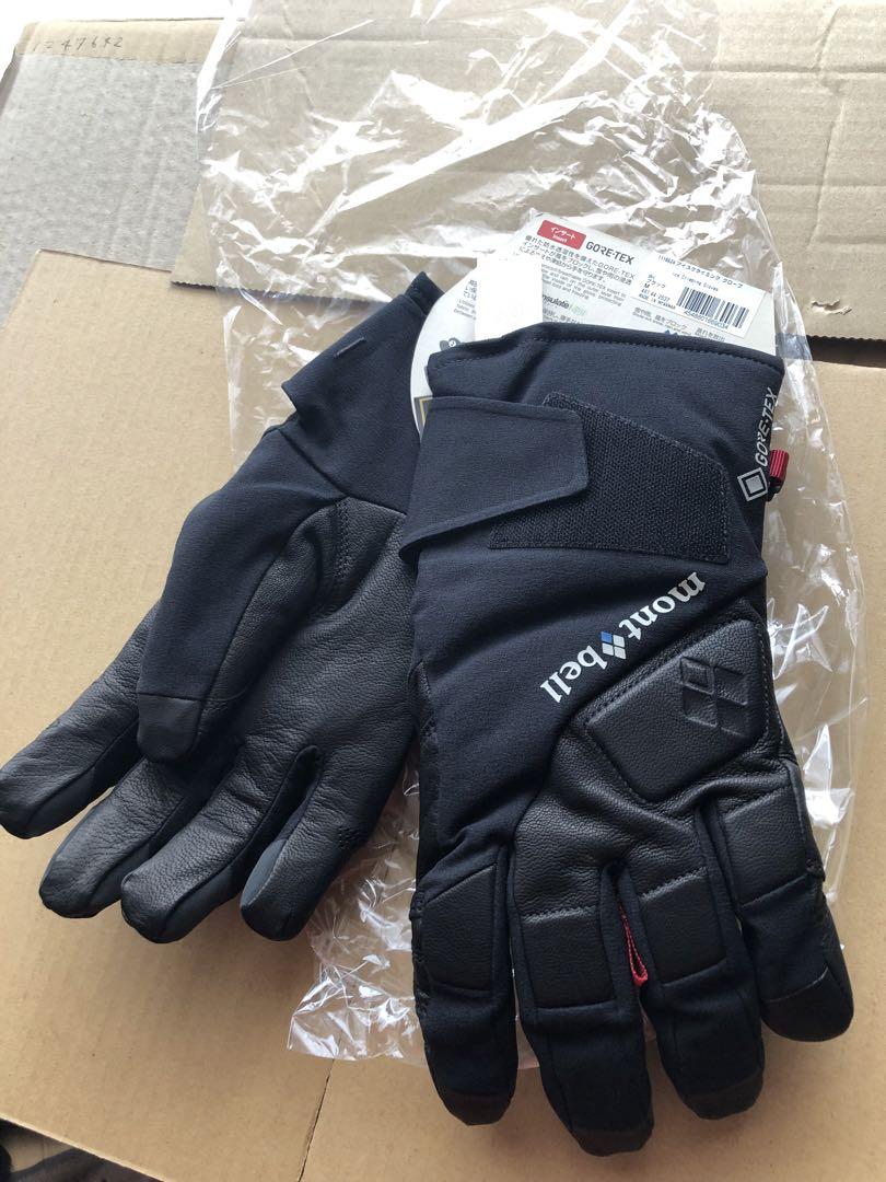 新品未使用mont-bellモンベル アイスクライミンググローブ Mサイズ 黒