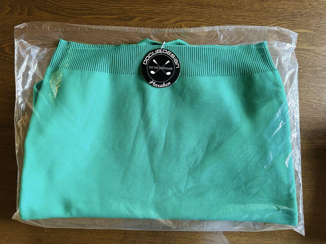 【新品・未使用】Docus Desig グリーンセーター Lサイズ