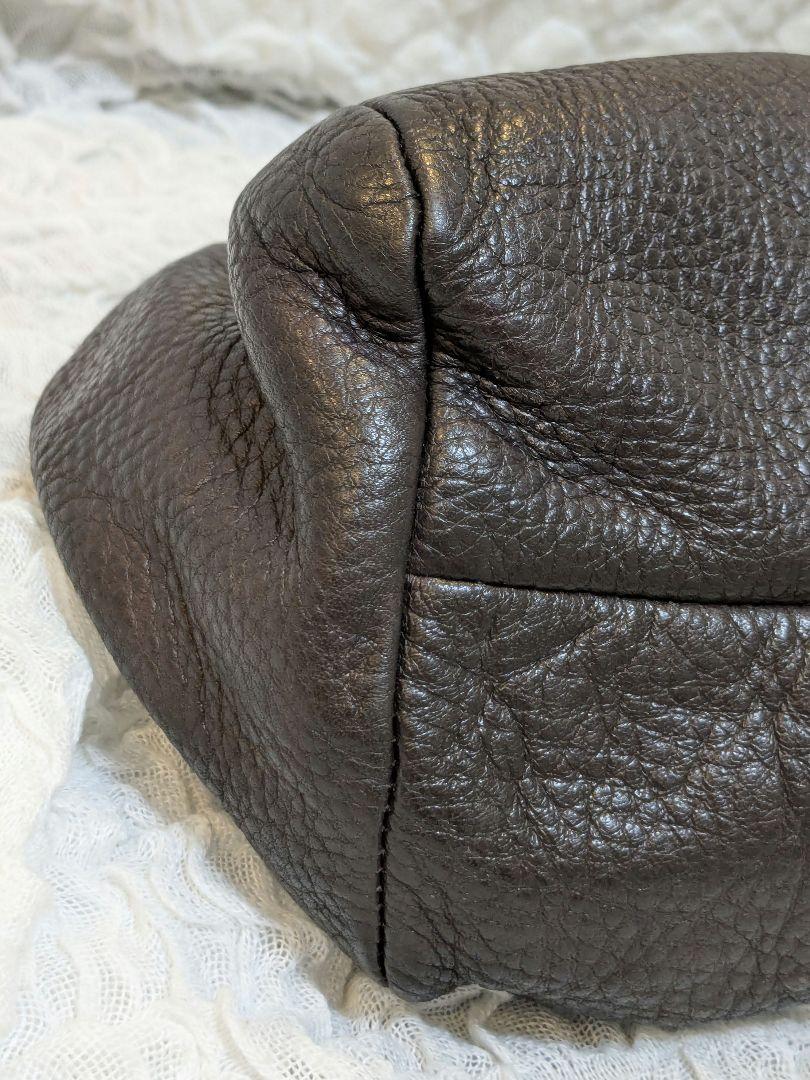 バッグ 00s Miu Miu Archive Leather Boston Bag