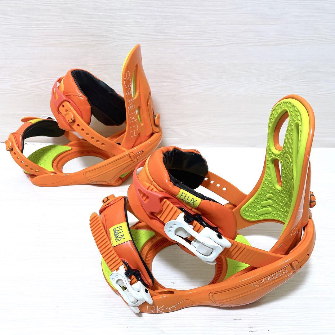美品 FLUX RK30 フラックス スノーボード バインディング ビンディング