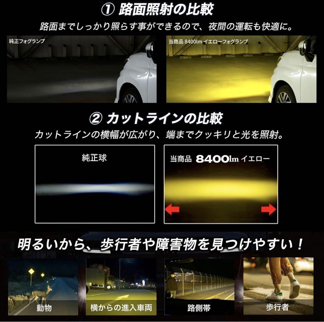 【新品未開封】 VELENO ヴェレーノ LEDフォグランプ L1B イエロー