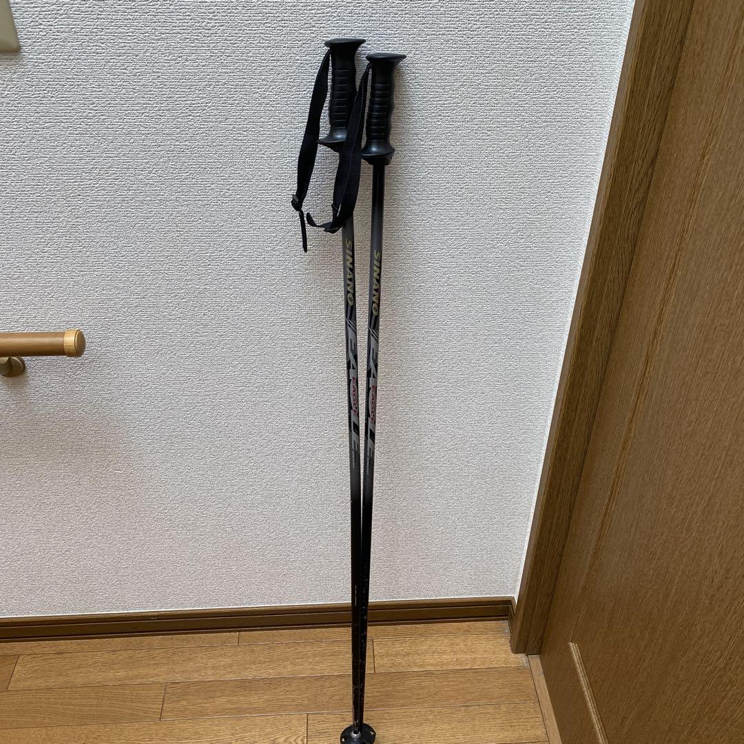 アトミック　スキー板　148cm シナノ　ストック　116cm