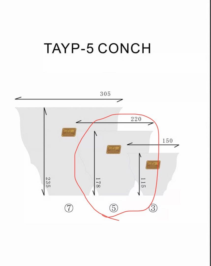 M&M × MASSES TYPE5 Conch Aluminium マシス M masses m&m TYPE5 Conch Aluminum サイズM 植木鉢 masses m&m TYPE5