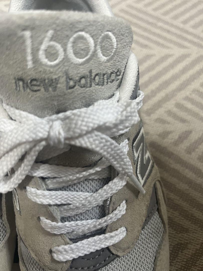 New Balance 1600 グレー スニーカー