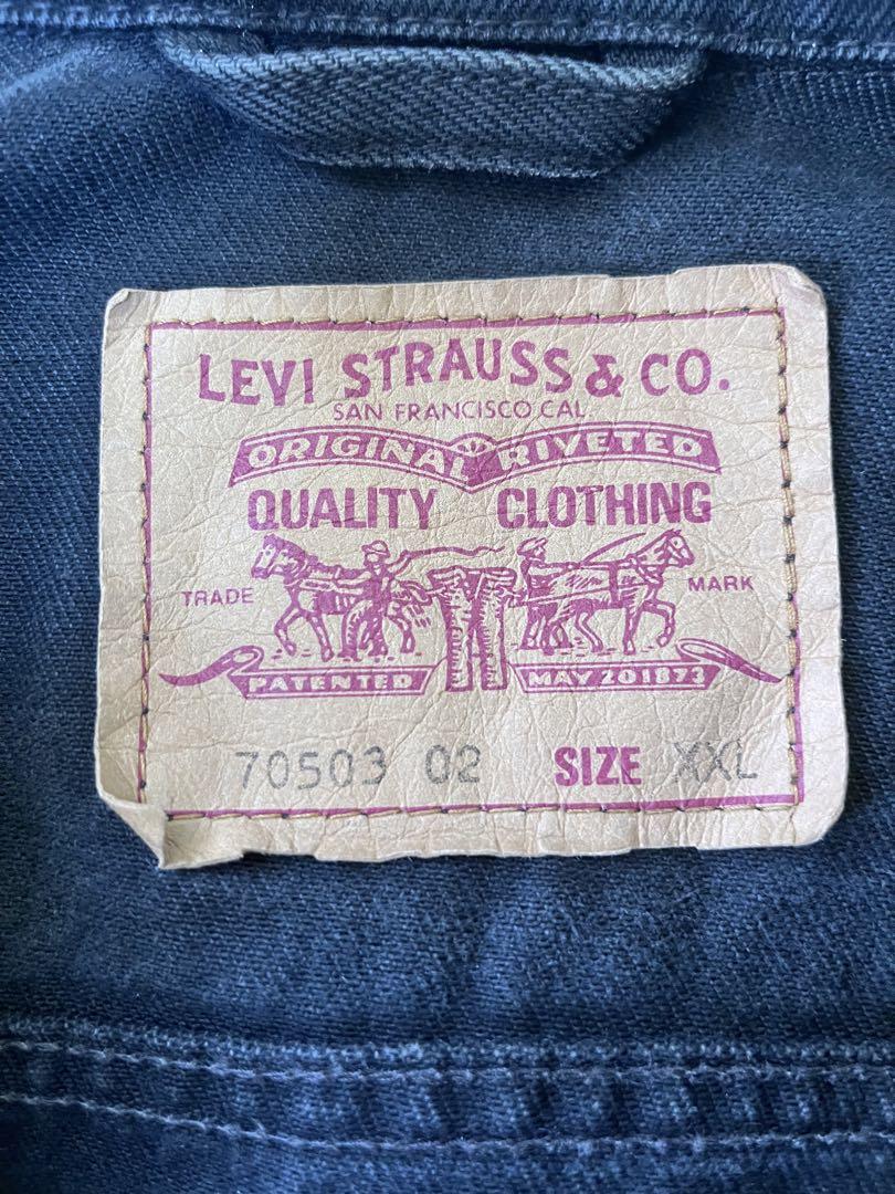 EURO Levi’s 90s 70503-0285 ブラック ジージャン