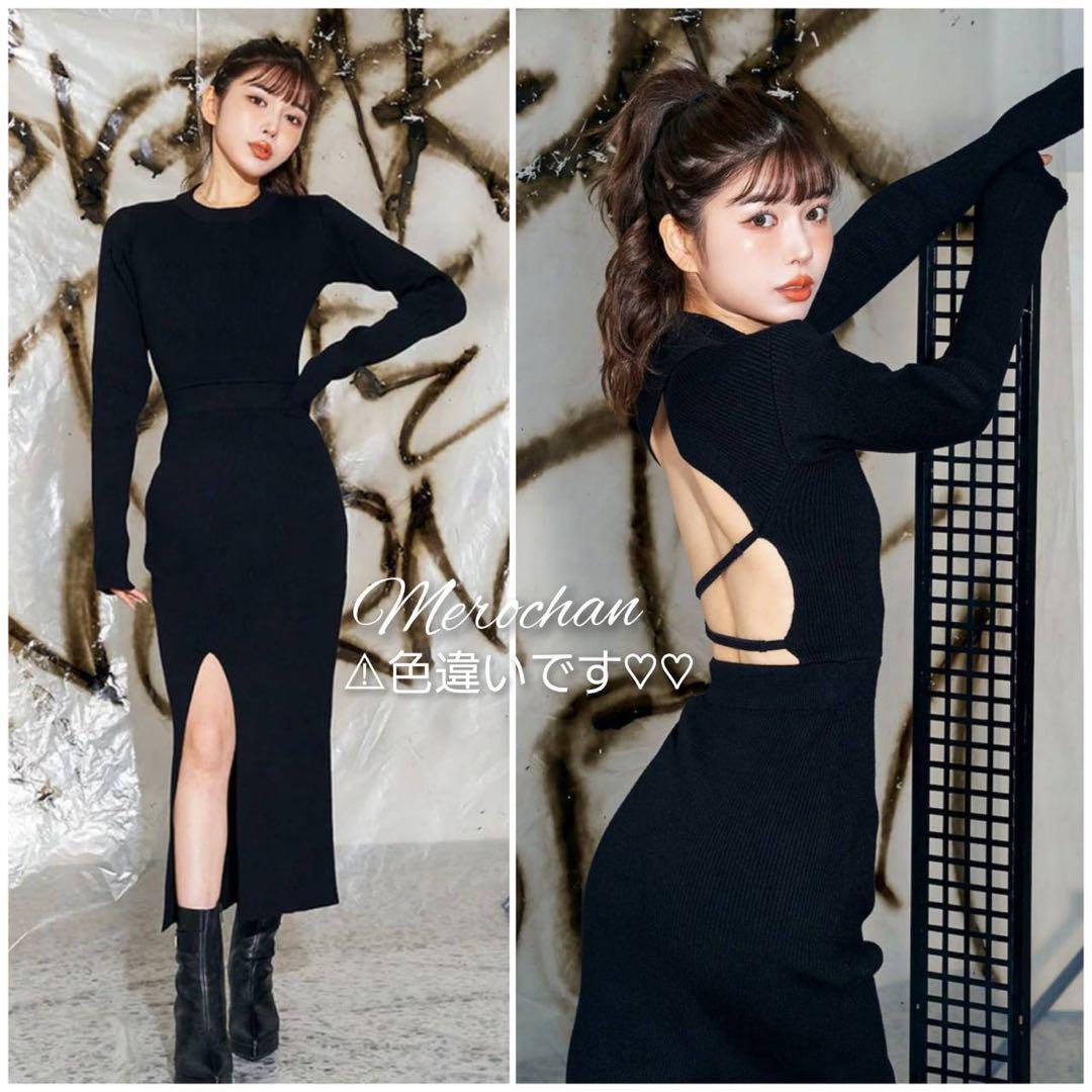 Darich☆バックオープンベルトニットワンピース 最愛 vrrraiment.fr