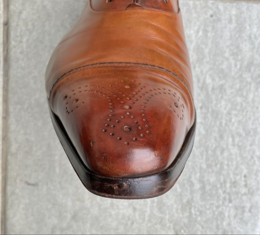 Santoni / サントーニ】 Fatte a Mano セミブローグ