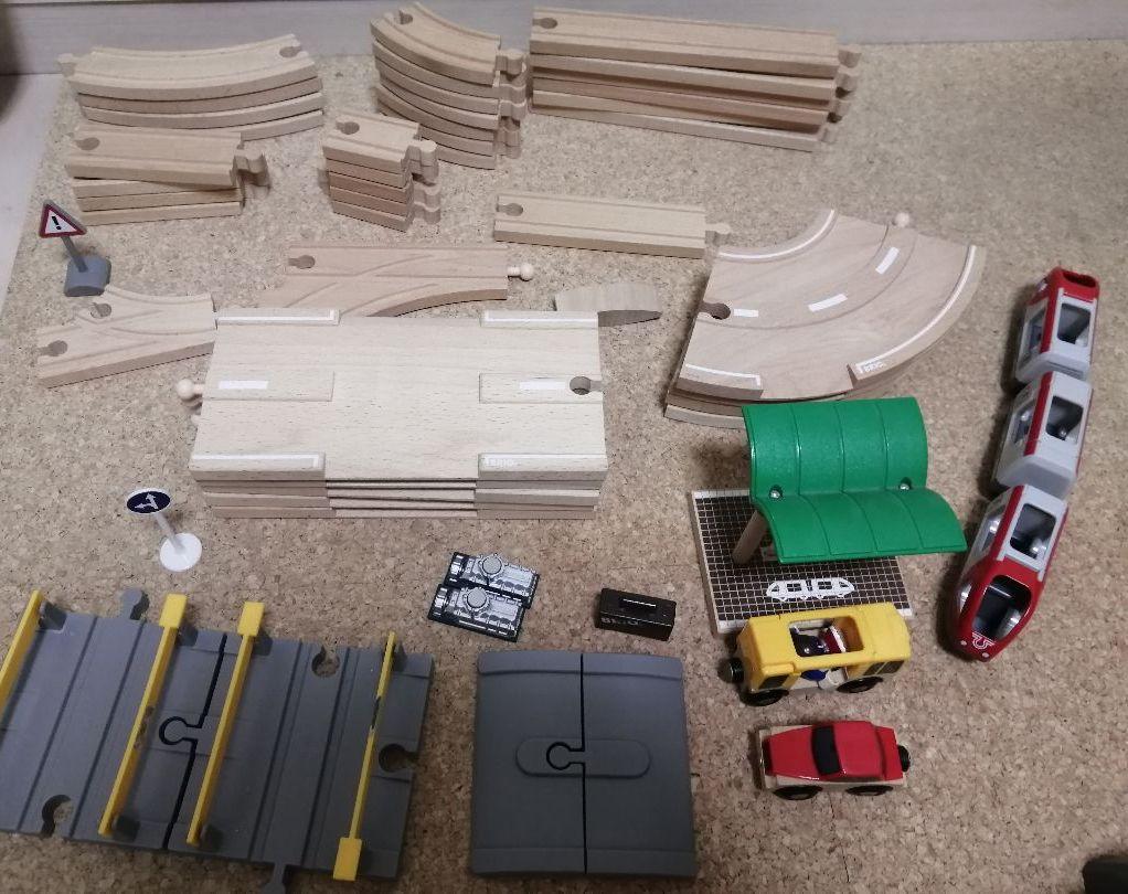 新品人気SALE ワタヌキ様専用 レール&ロードデラックスセット 追加パーツ 6dsDt-m46354682797 BRIO 人気絶頂