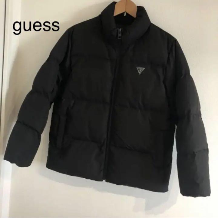 30%割引ブラック系,S高い素材 美品⭐️guess ダウンジャケット 黒 直販販売品 みやここ様 美品 黒 コート ダウン ドレープ ミズイロインド ダウンジャケット