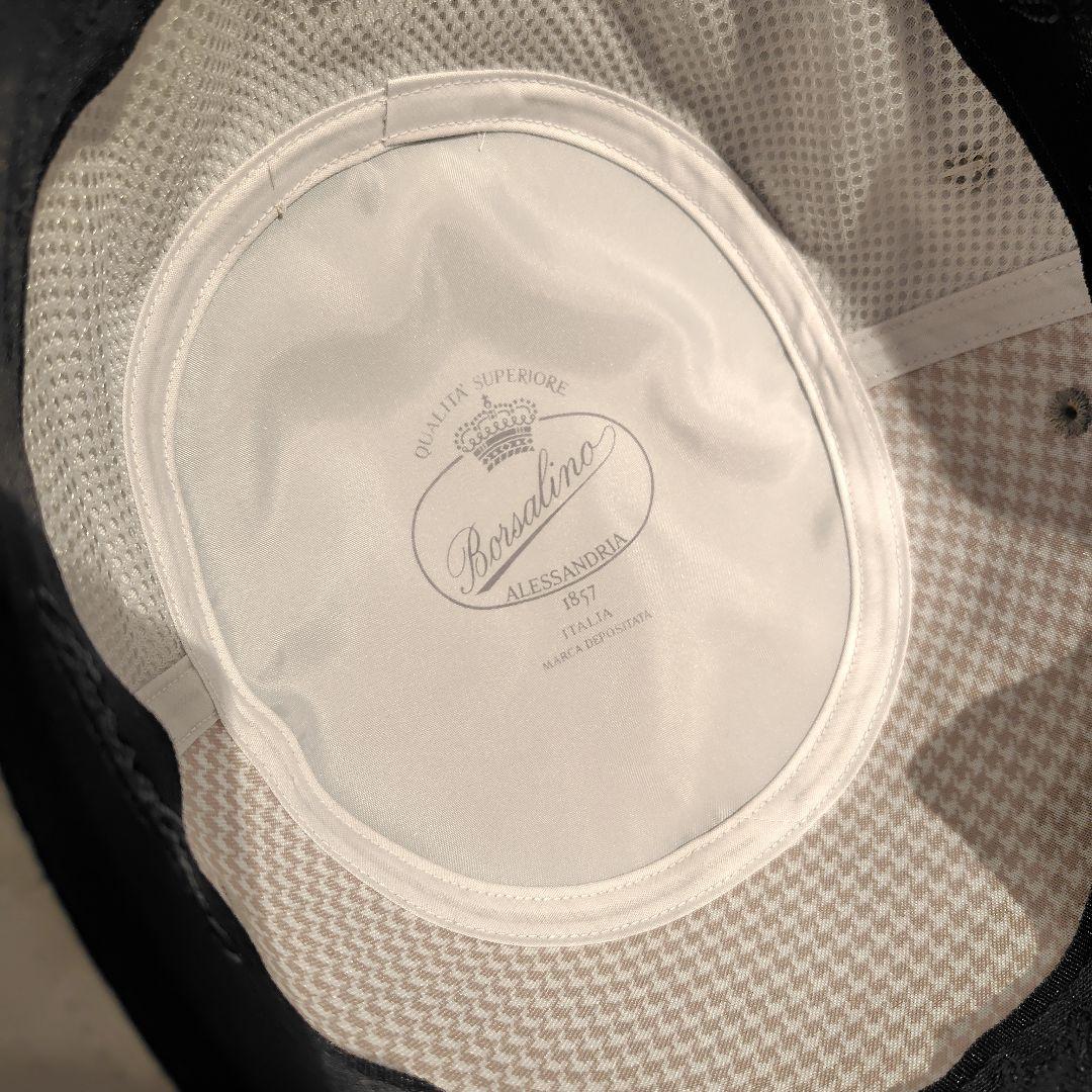 Borsalino ボルサリーノ ハット グレー バケットハット 新品 アルペン