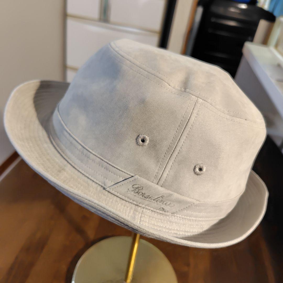 Borsalino ボルサリーノ ハット グレー バケットハット 新品 アルペン