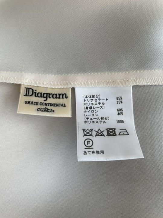 100%新品定番 グレースコンチネンタル 吉田羊さん着用 ホワイト PMhke-m46358096277 トリアセテートファートップ 大人気最新作