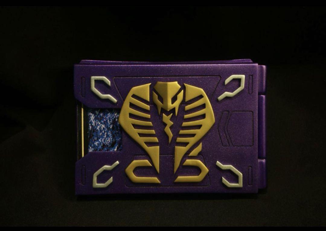 仮面ライダー王蛇　カードデッキセット　プロップ風　カード付き CSM連動可能