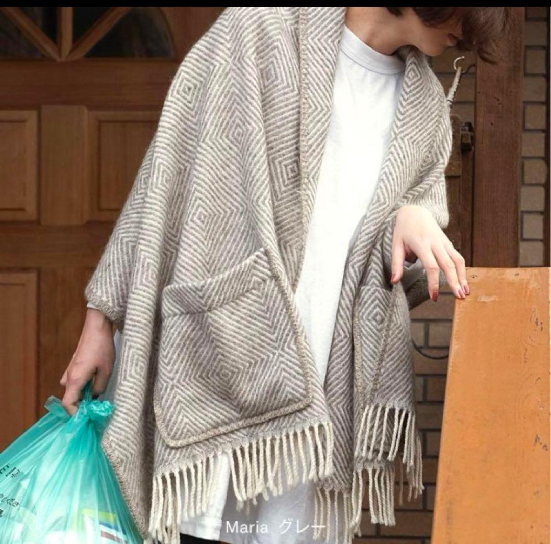 LAPUAN KANKURIT 100%ウール ショール マリア LAPUAN KANKURIT 100%ウール ショール マリア