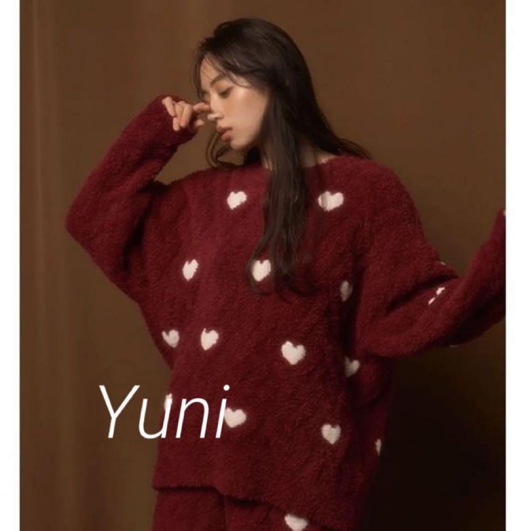 正規品♡ハートアランロングパンツ上下セット♡レッド 正規品♡ハートアランロングパンツ上下セット♡レッド