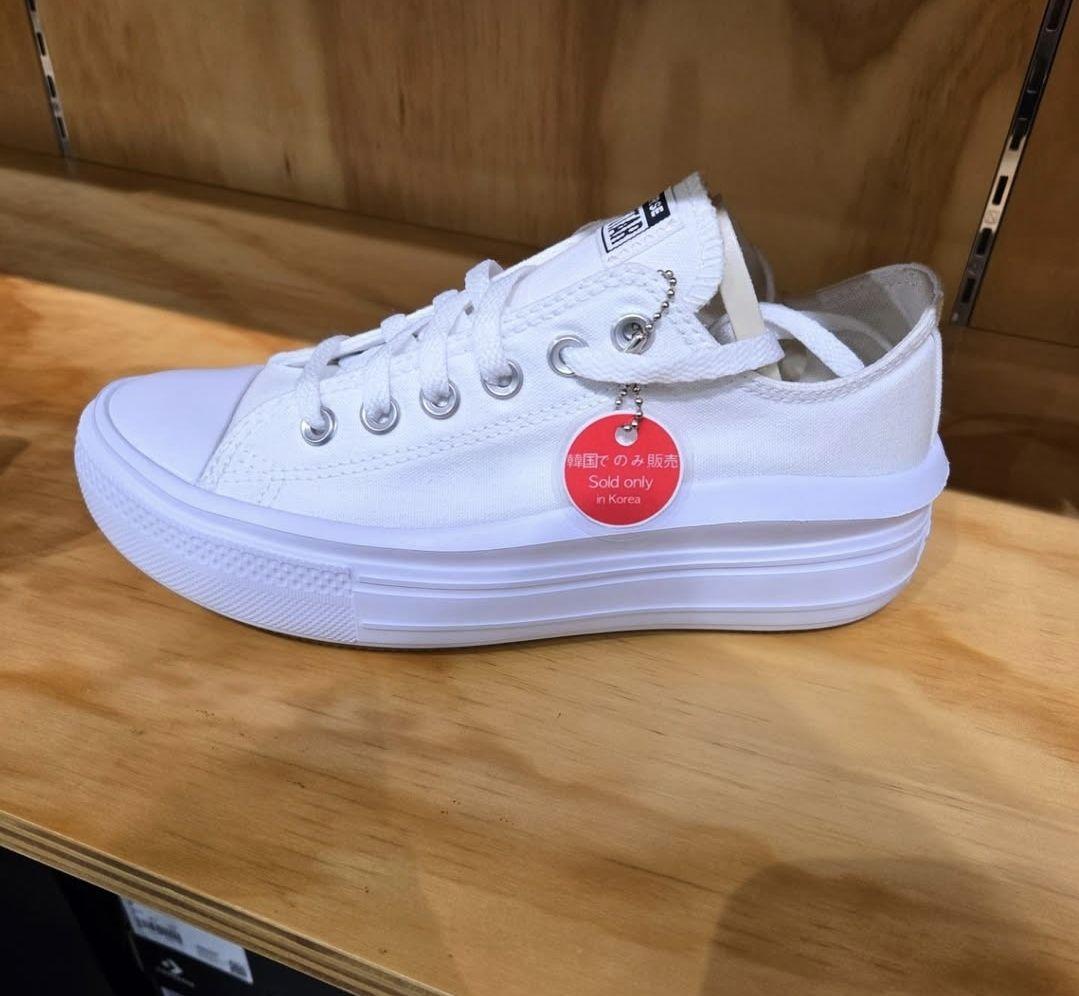 CONVERSE 韓国限定 ホワイトスニーカー 24cm 厚底 新品