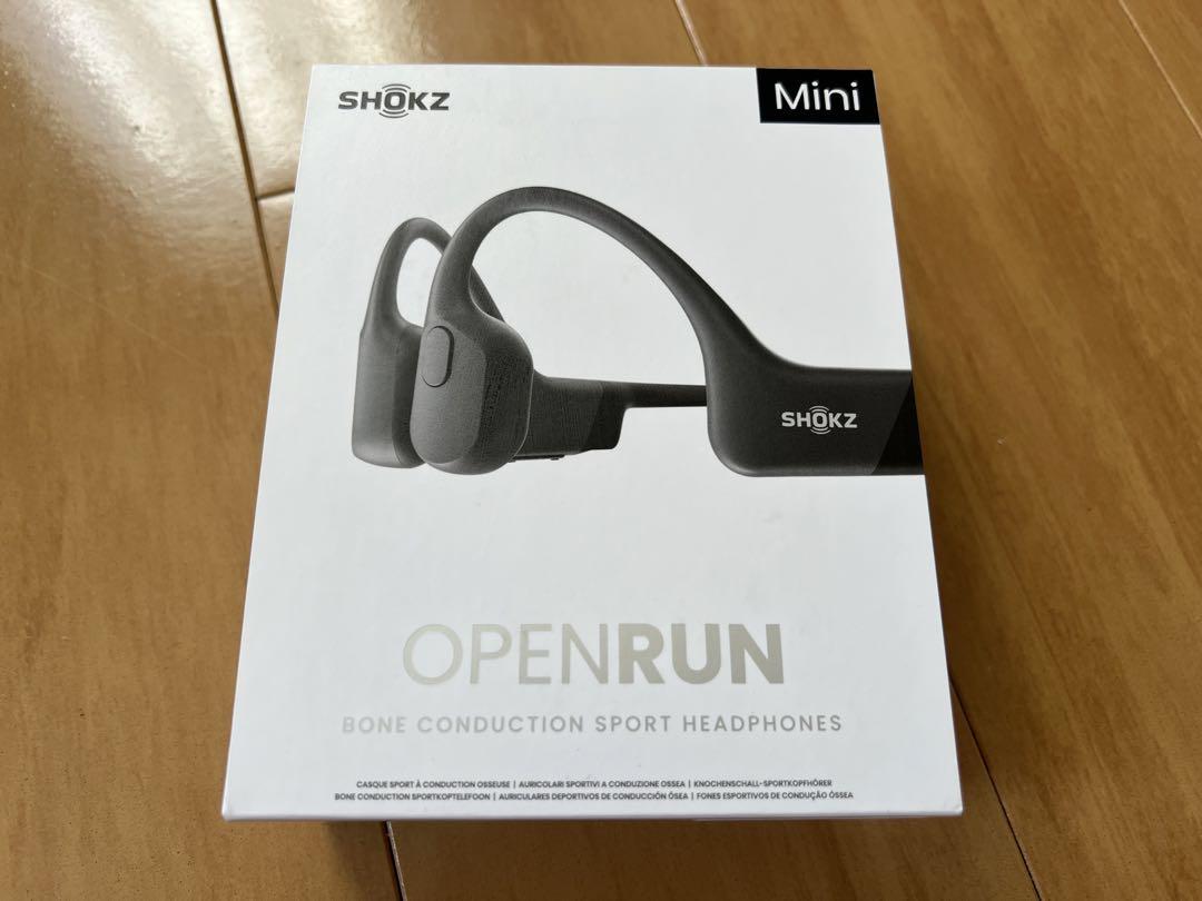 y*様 骨伝導イヤホン_SHOKZ OPENRUN MINI 中古品 美品】SHOKZ OPENRUN Mini 骨伝導イヤホン