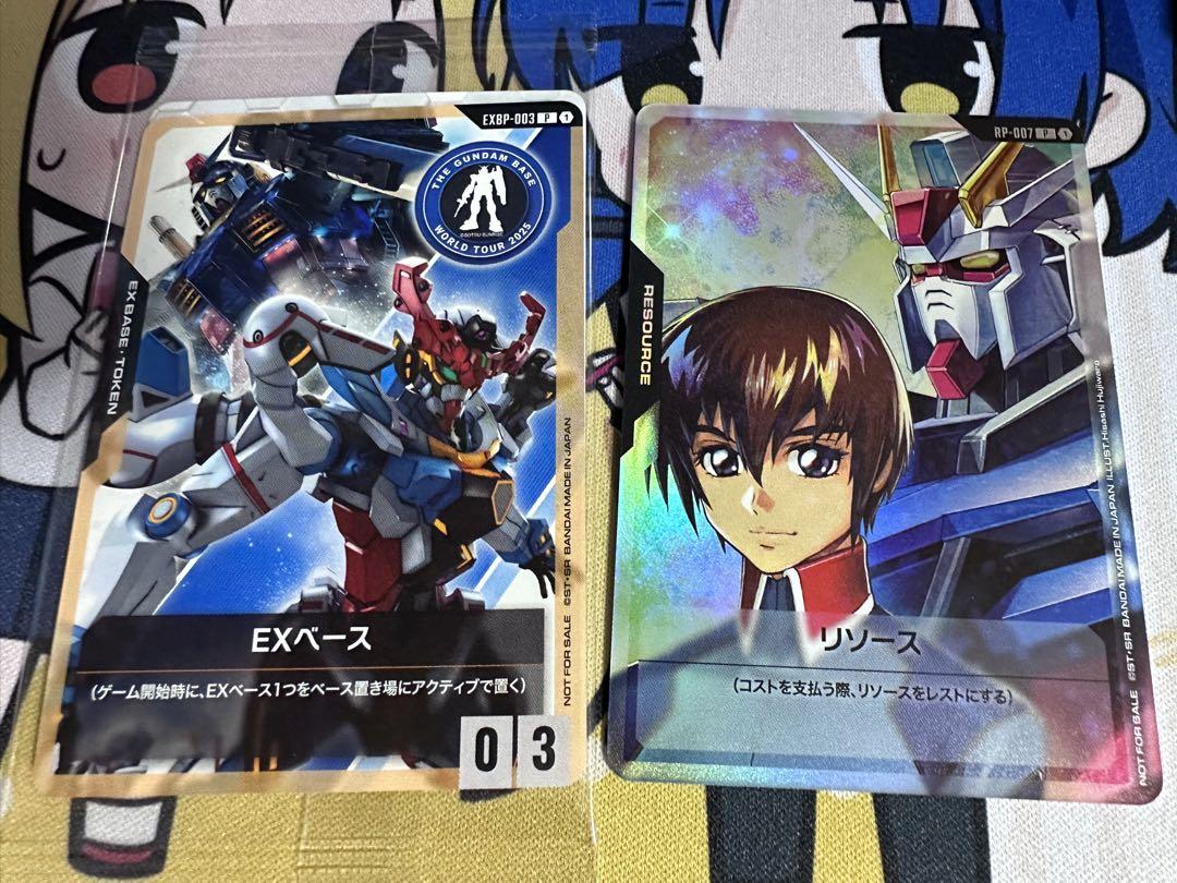 ガンダムカードゲーム　ゼクス　リソース ガンダムカードゲーム ゼクス&トールギス リソースカード - メルカリ
