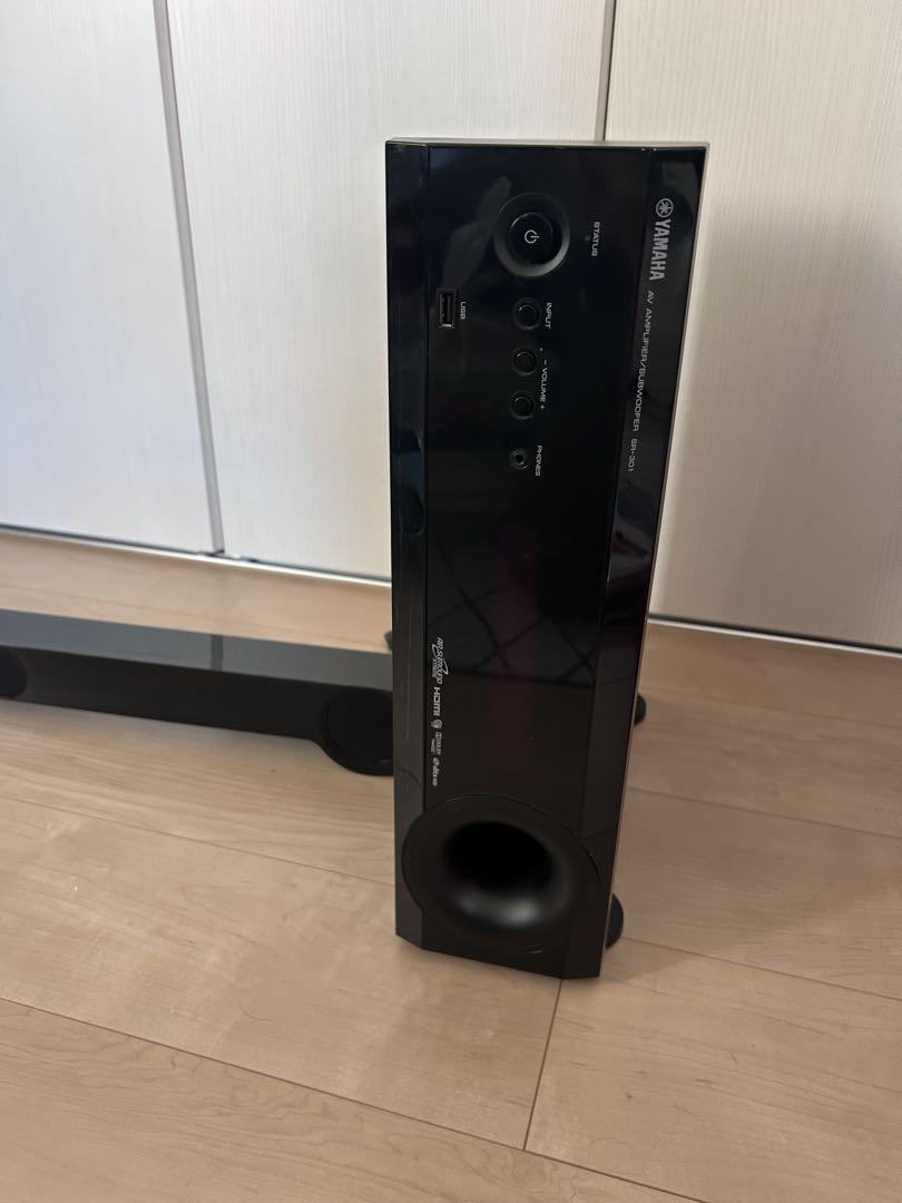YAMAHA サラウンドシステムSR301 リモコン付 ✟ YAMAHA サラウンドシステムSR301 リモコン付
