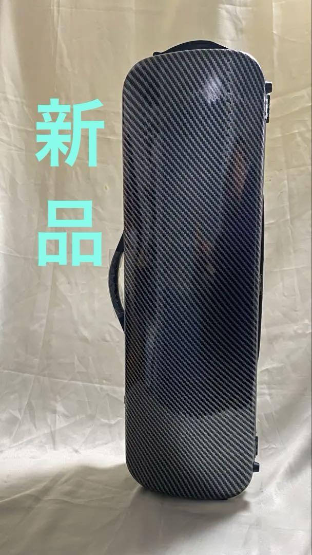 新品　カーボンファイバー ビオラケース　楽譜バッグ＆ダイヤルロック付き