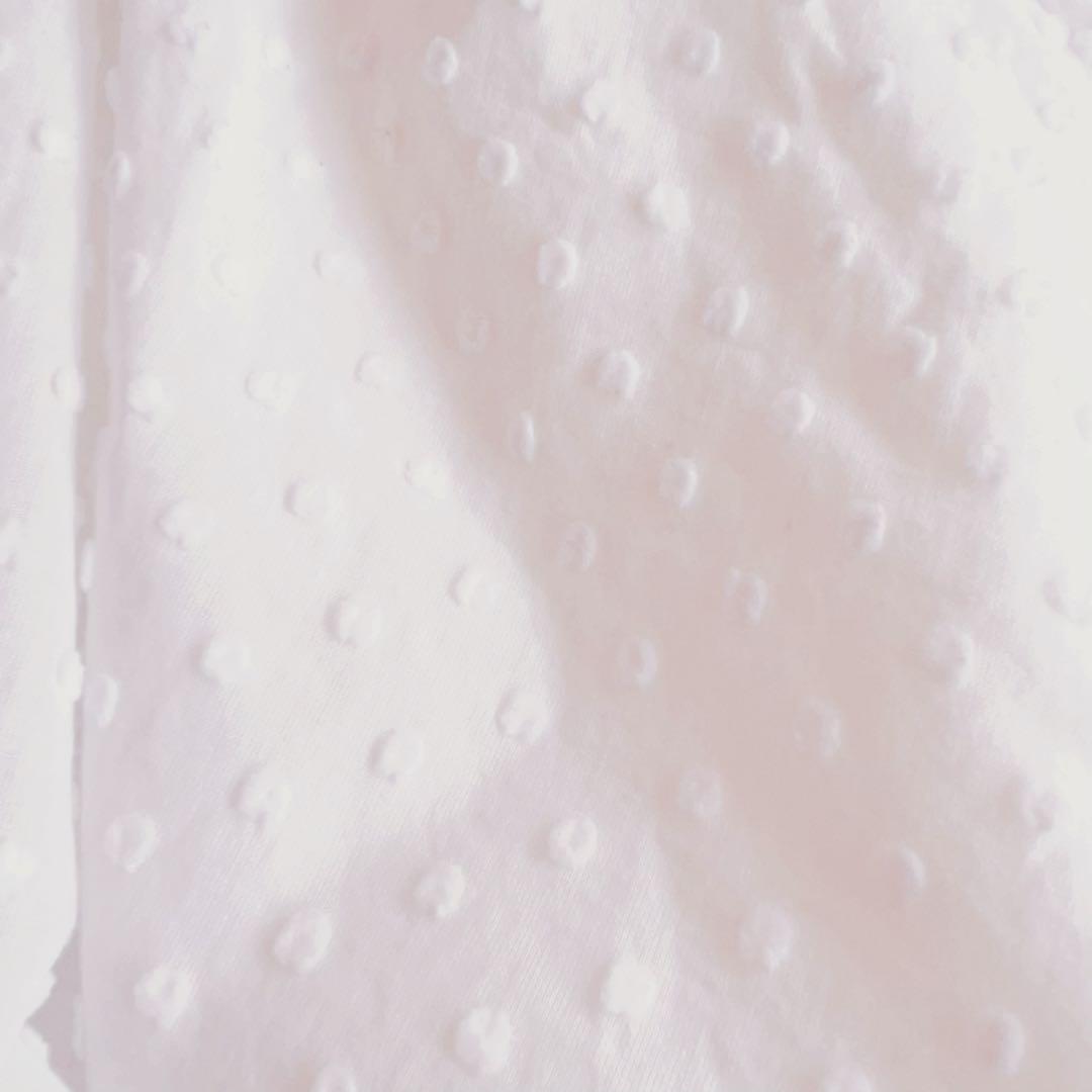 LIZLISA系 白 フリルスカート リボン付き