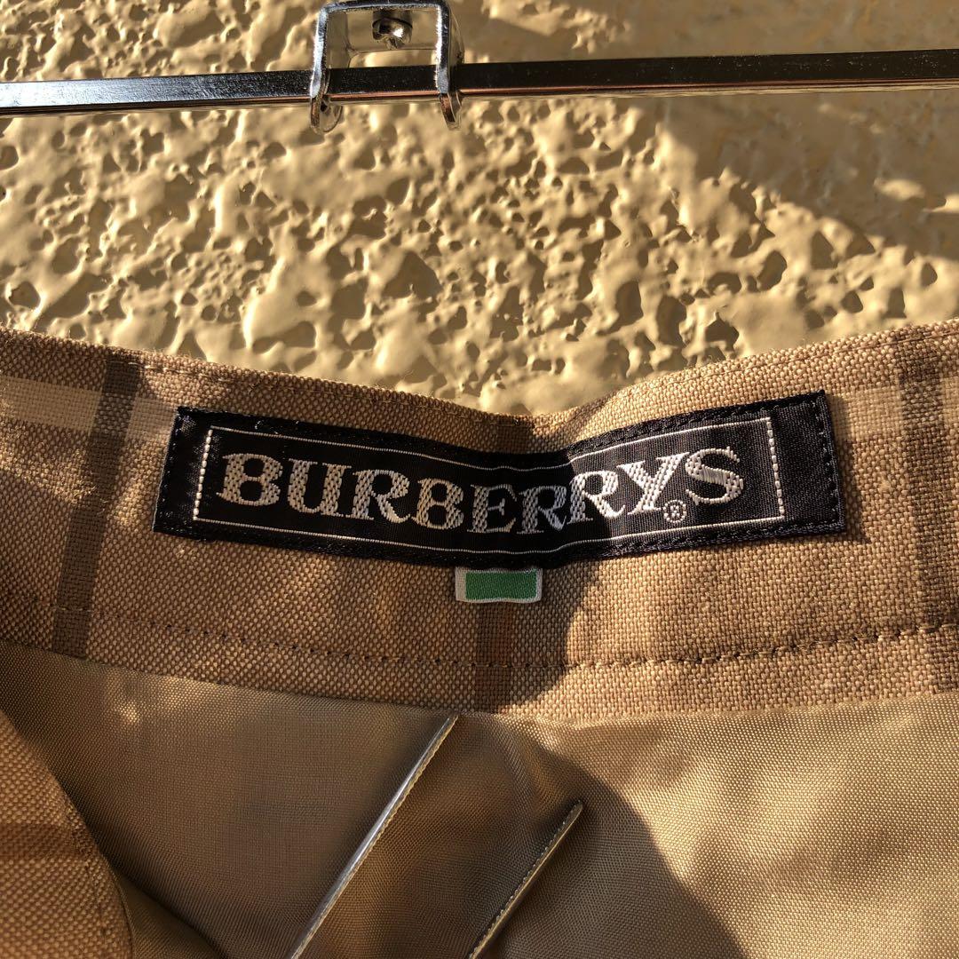 レトロ C-TK83 (株)三陽商会 Burberry バーバリー 膝丈スカート