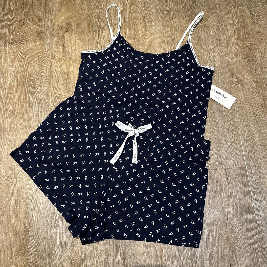 【新品】Calvin Klein ネイビー ルームウェア セット