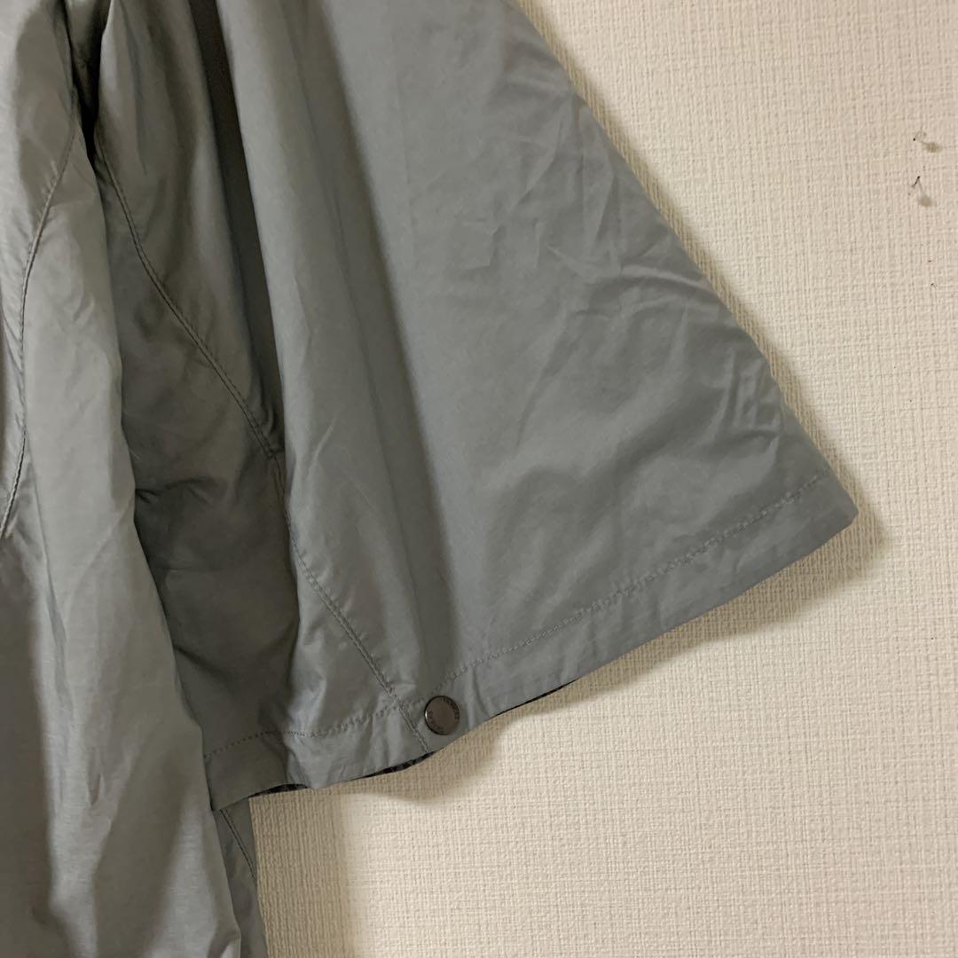 【美品】タトラス　ブルゾンジャンパー　フードリバーシブル　七分袖　Ｆ