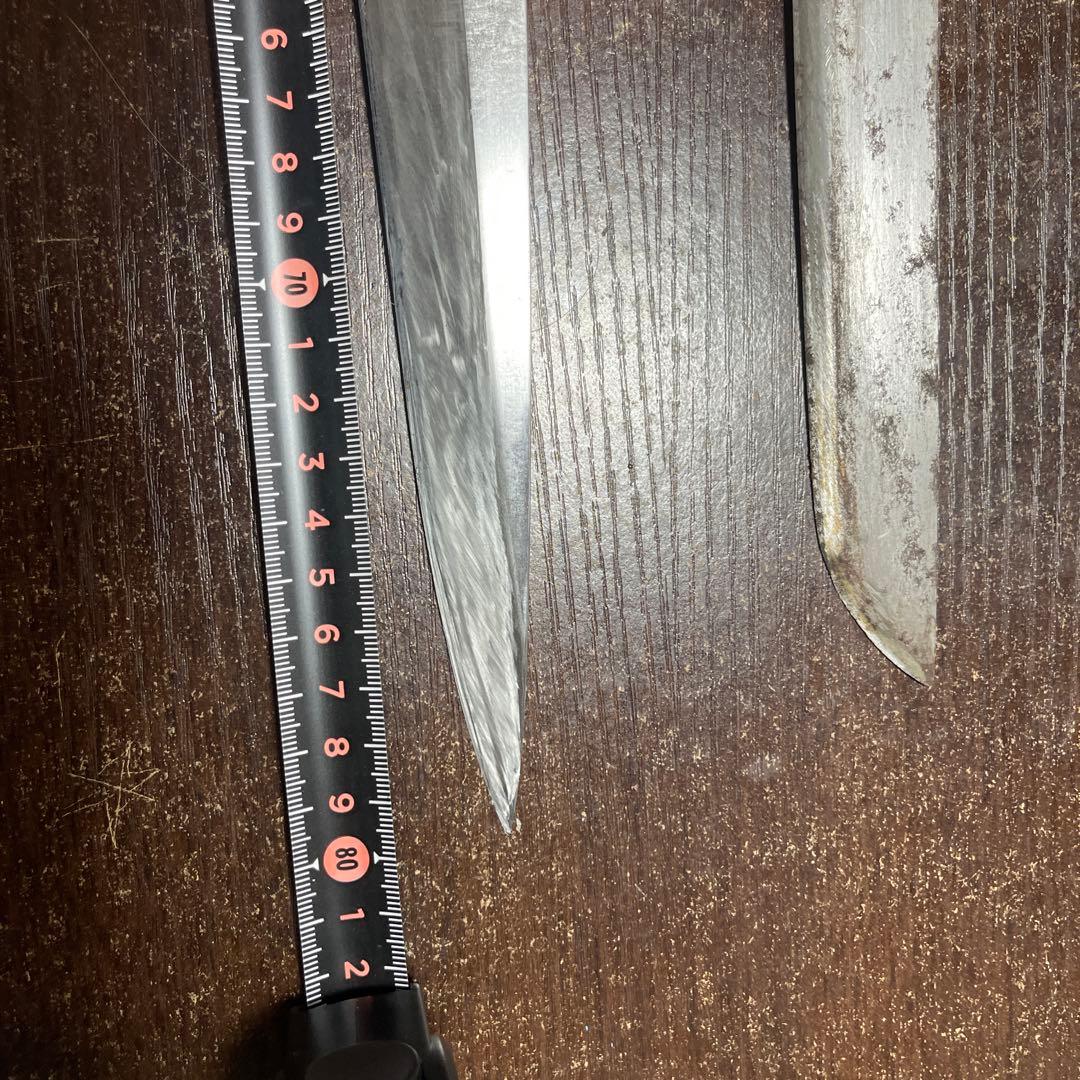 和包丁2点 おまけの長刀セット マグロ用全体的に状態が悪い WWW_OPDRERGINERDOGAN_COM