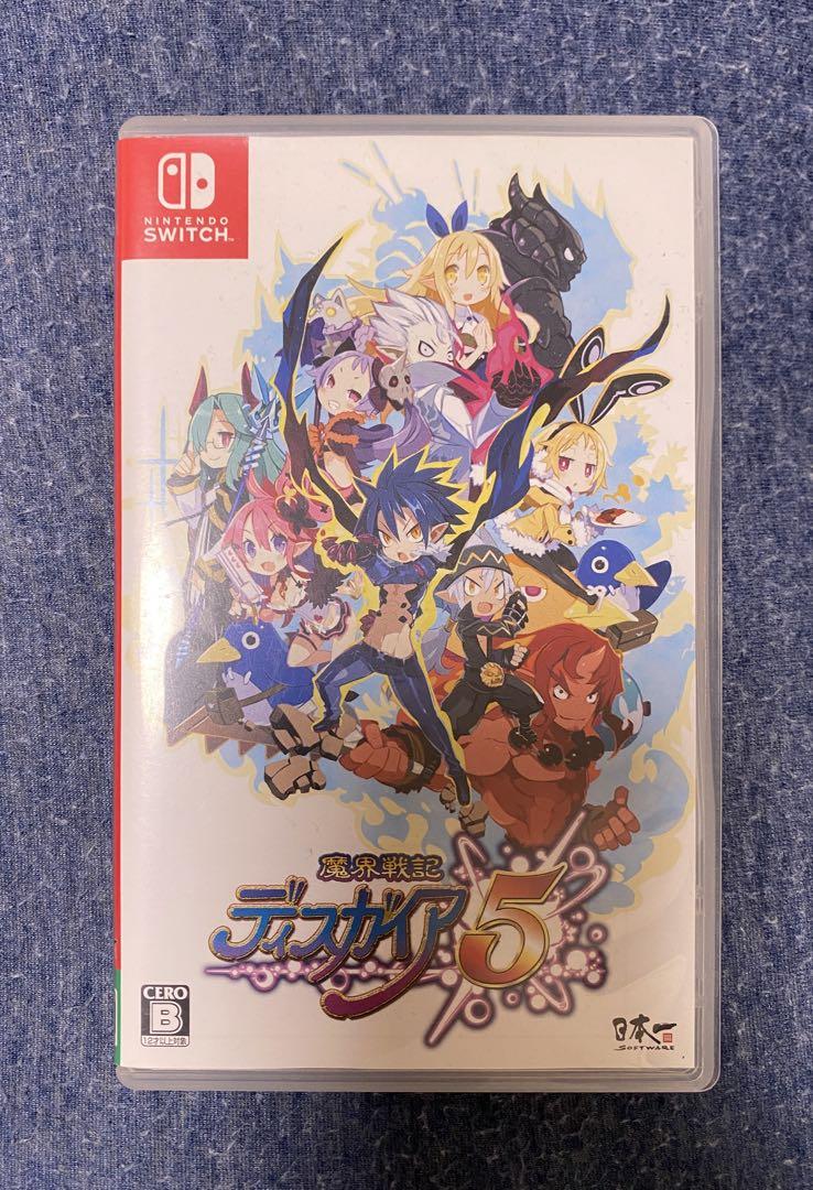Switchディスガイア5 4の特定CD付き