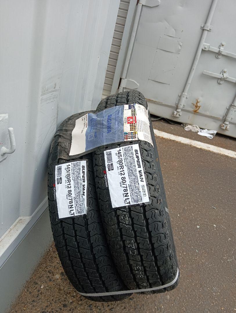 SUPER VAN 145/80R12 LTタイヤ2本セット(タイヤのみ)