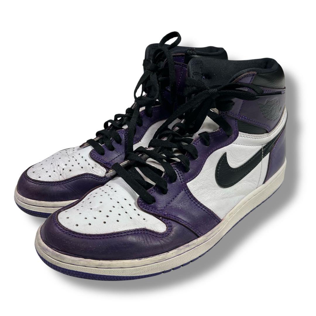 NIKE aj1 RETRO HIGH OG COURT PURPLE 30cm