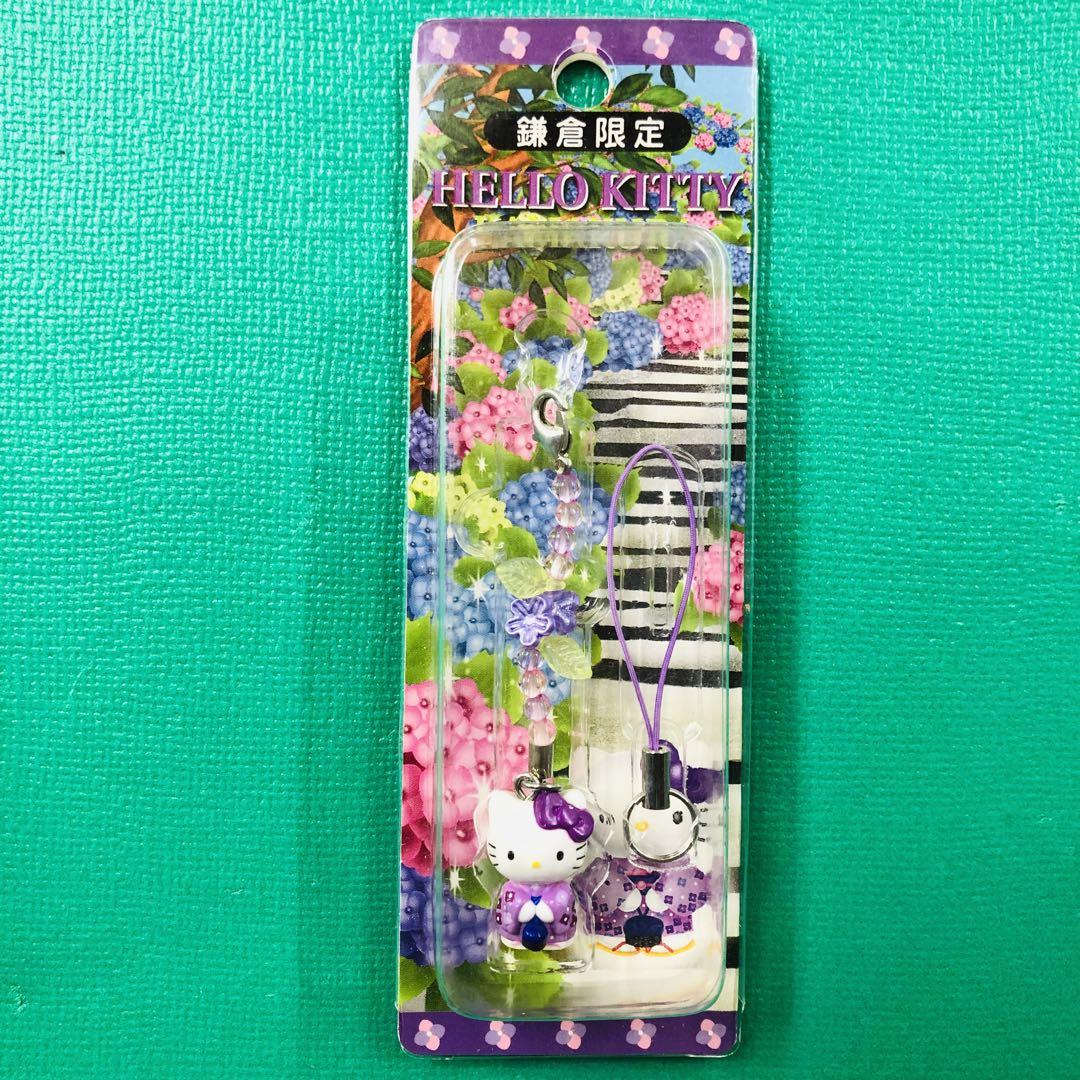 2002年製ハローキティ 鎌倉限定 あじさい 紫陽花 ショート